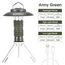 WEST BIKING Portable Lantern Magnetic USB Rechargeable Light