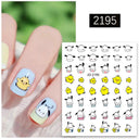 Adorable Cartoon Hello Kitty Nail Sticker Set for Nail Art