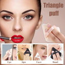 Velvet Triangle Makeup Sponges Flawless Contour Blend Kit