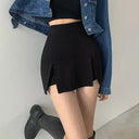 Elegant High Waist A-Line Skirt Chic Summer Fashion Statement