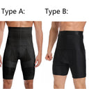 Men's High Waist Slimming Body Shaper Compression Shorts