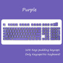 Enhanced Gaming Pudding Keycaps Dual-Color Backlit Set