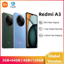 Redmi A3 Global Version 3GB 64GB 4GB128GB RedmiA3 MediaTek Helio G36 6.71" 90Hz Display Side fingerprint 5000mAh A3 Redmi