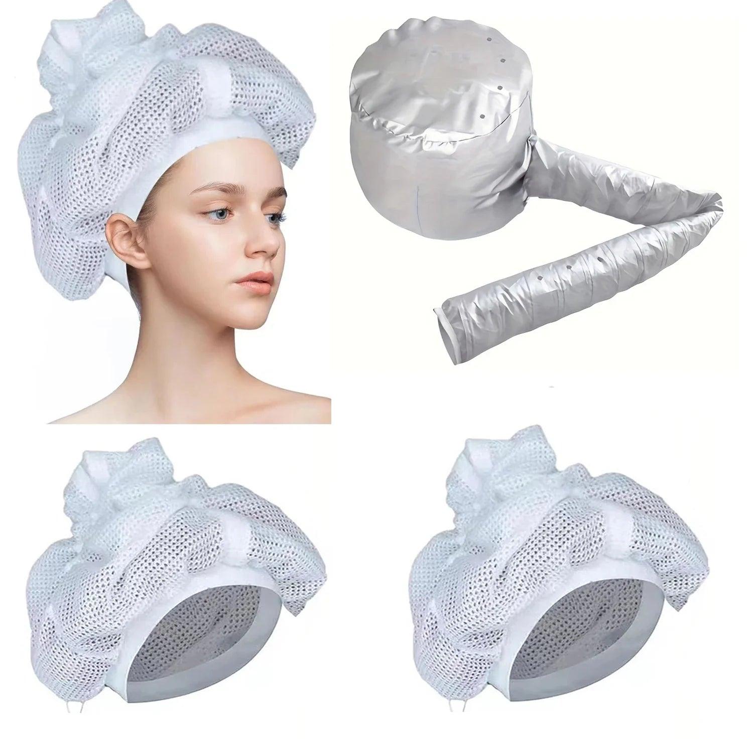 Ultimate Mesh Hair Drying Cap: Enhance Curls, Minimize Frizz