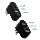 USB Hub Adapter: High-Speed Connectivity with Rotating Design  ourlum.com   