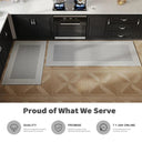 Kitchen Floor Mat Oil-Proof Waterproof Wipeable Rug