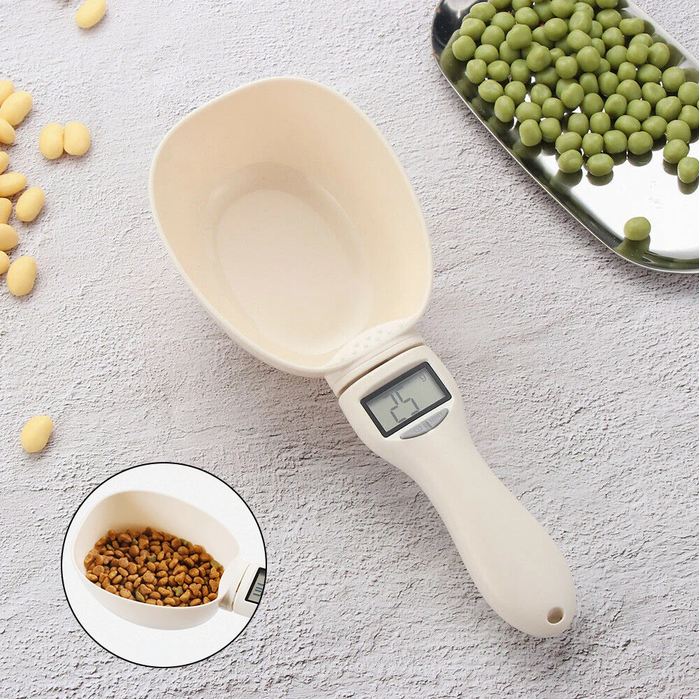 Pet Food Electronic Measuring Spoon Scale with LED Display  ourlum.com   