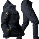 Winter Outdoor Waterproof Suits Men Tactical Jacket Pants Sets