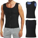 Men's Sauna Vest Waist Trainer for Slimming and Fat Burning