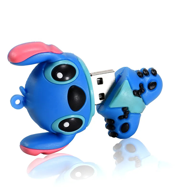 Cute Cartoon USB Flash Drive: Waterproof Memory Stick - High-Speed, Durable & Portable  ourlum.com   