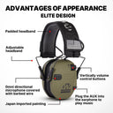 Active Noise Cancelling Headphones for Walkers and Shooters