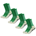 Ultimate Performance Men's Athletic Grip Socks - Enhanced Stability for Sports  Our Lum 4 pairs grass green One Size 