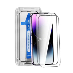 iPhone Clear Tempered Glass Screen Protector: Ultimate Protection for iPhone Pro Max - 2 Pack
