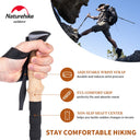 Naturehike Trekking Poles 2pcs Carbon Fiber Collapsible Sticks