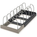 Expandable Stainless Steel Pot and Pan Organizer Rack