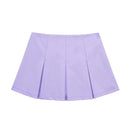 ZEVITY Women's Elegant High Waist Pleated Culottes Shorts  ourlum.com HH P2576ZI L United State