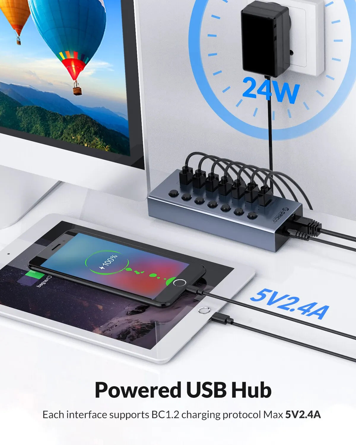 ORICO USB Hub: High-Speed Data Transfer Solution  ourlum.com   