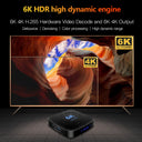 HONGTOP Smart TV Box Android 10 6K Media Player Set Top Box