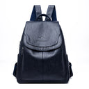 Women Large Capacity Backpack Purses High Quality Leather