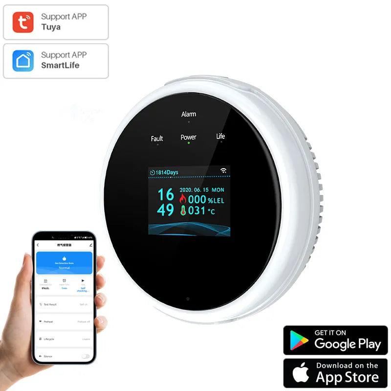 Smart Gas Leak Detector: Monitor, Alert & Control Gas and Temperature Safely  ourlum.com   