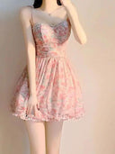 Sweet Pink Floral Dress Chic Summer Fashion Essential