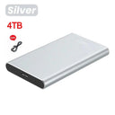  Portable High-speed SSD External Drive: Ultimate Storage Solution  ourlum.com 4TB Grey  