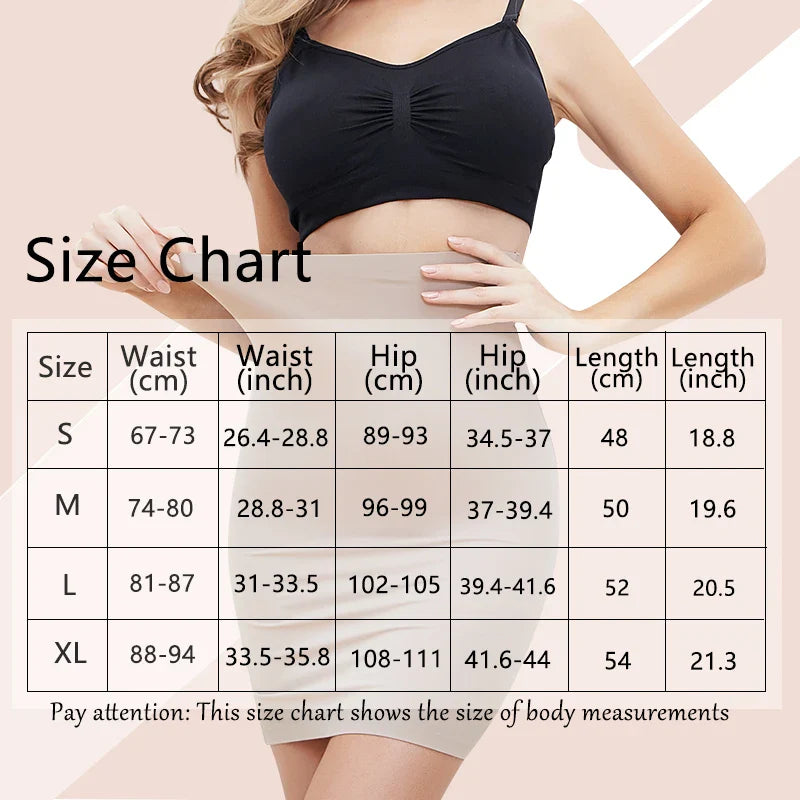 High Waist Slimming Control Slips for Women - Tummy Control & Butt Lifter Shapewear