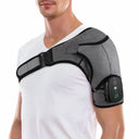 Electric Shoulder Massager Heating Vibration Belt Rechargeable