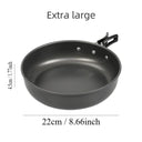 Ultra-light Aluminum Alloy Camping Cookware Set Portable Frying Pan