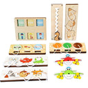 Montessori DIY Busy Board Kit Custom Wooden Learning Toy