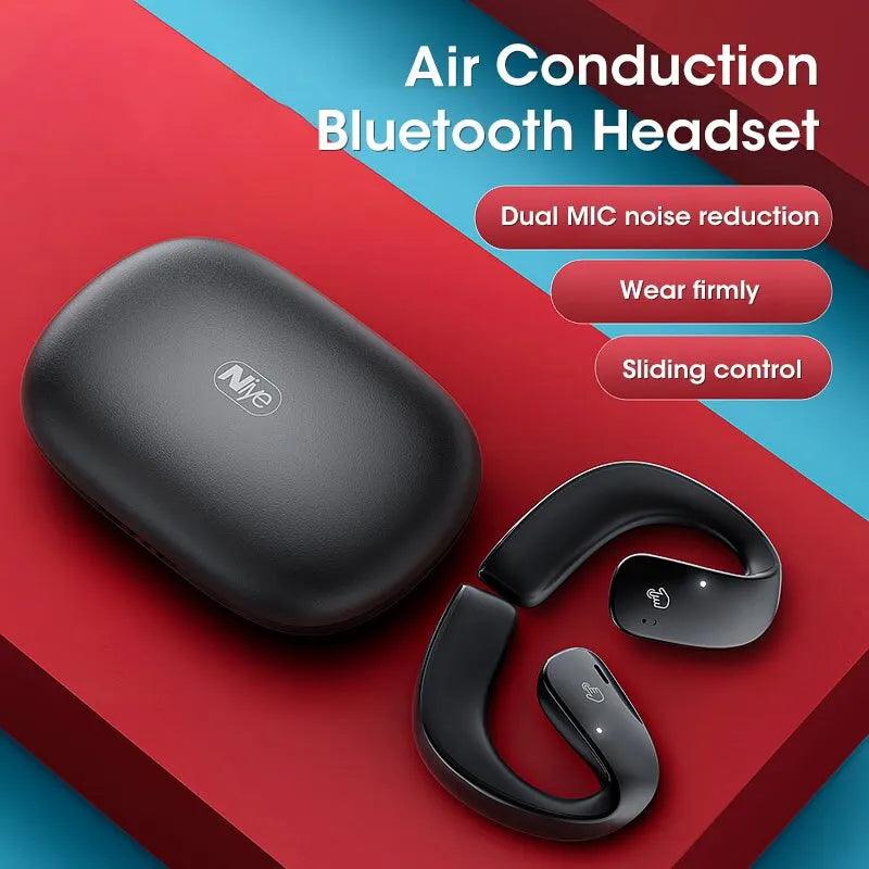 Wireless Sports Bluetooth Earphones with Dual Device Connectivity and Memory Foam Earpad  ourlum.com   