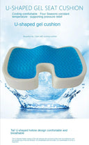 Memory Foam Gel Seat Cushion for Office and Pregnancy Relief