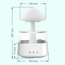 Mushroom Rain Cloud Humidifier with Colorful Night Lights and Relaxing Water Sounds  ourlum.com   