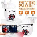 5MP Outdoor Color Night Vision Security Camera Full Coverage