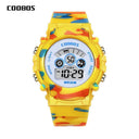 Youthful Military Sports Digital Watch for Active Kids  ourlum.com Yellow 4  