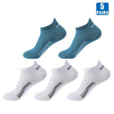 Cotton Comfort Crew Socks Set: Quick-Dry Stylish Essentials