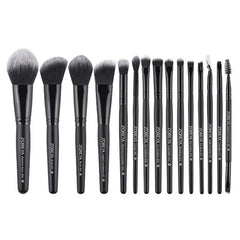 ZOREYA Black Makeup Brushes Set: Professional Collection for Flawless Makeup