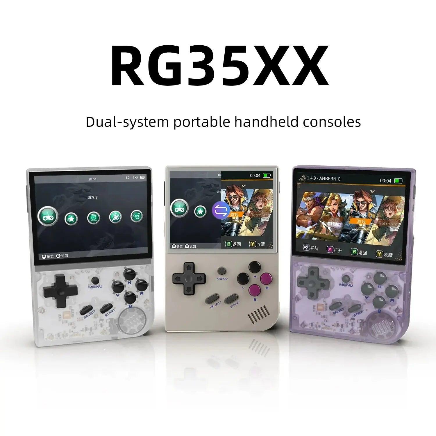 ANBERNIC RG35XX Retro Handheld Game Console: Gaming Nostalgia Blast  ourlum.com   