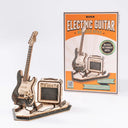 Robotime ROKR Electric Guitar 3D Wooden Puzzle Set