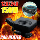 2 In 1 Car Heater 12V 24V 200W Portable Windshield Defroster