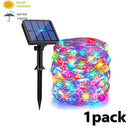 Enchanting Solar Fairy String Lights with 8 Modes for Outdoor Events