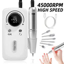 45000RPM Professional Electric Nail Drill Machine Portable Nail File