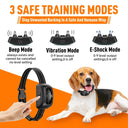 ABQP Anti Barking Training Collar: Advanced Vibration Dog Stop Waterproof  ourlum.com   