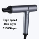 Brushless Motor 110000rpm Hair Dryer Professional Negative Ion