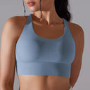 Women's High Stretch Yoga Bra Tank Top for Gym Workouts