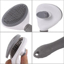 Pet Comb Automatic Hair Removal Comb Stainless Steel Needle