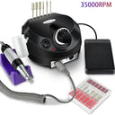 35000RPM Electric Nail Drill Professional Manicure Machine Nail Sander With Nail Drill Bits Portable Nail Salon Nail Files Kit