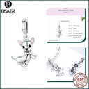 Cute Dog Charm Bead Pendant for Women DIY Bracelet Jewelry