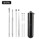 Stainless Steel Ear Pick Set for Gentle Ear Care Cleaning