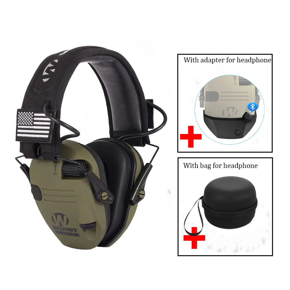 Hot!Earmuffs Active Headphones: Ultimate Hearing Protection & Sound Clarity  ourlum.com   